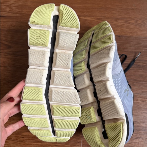 On Running blue and Yellow Cloud X4 - Picture 6 of 7